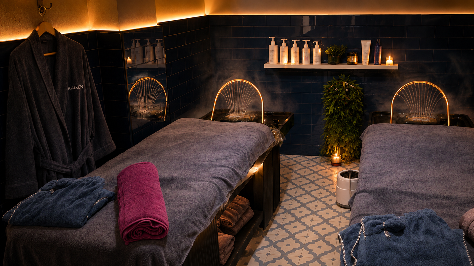 Sala de Head Spa Coreano